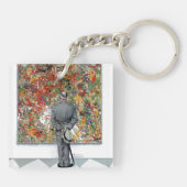 Art Connoisseur van Norman Rockwell Sleutelhanger (Achterkant)