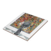 Art Connoisseur van Norman Rockwell Tegeltje (Zijkant)