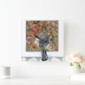 Art Connoisseur van Norman Rockwell Vierkante Klok (Huis)