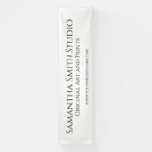 Art Craft Fair Tent Banner Custom Booth Valence (Verticaal)