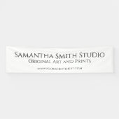 Art Craft Fair Tent Banner Custom Booth Valence (Horizontaal)