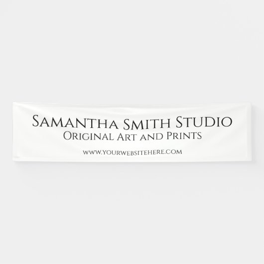 Art Craft Fair Tent Banner Custom Booth Valence (Horizontaal)