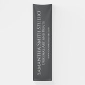 Art Craft Fair Tent Banner Custom Booth Valence (Verticaal)