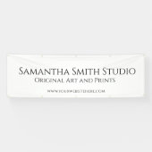 Art Craft Fair Tent Banner Custom Booth Valence (Horizontaal)