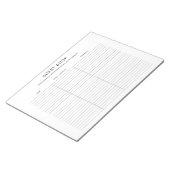 Art Craft Show Exhibit Fair Guestbook Notitieblok (Schuin)