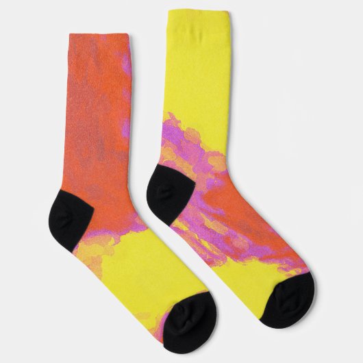 Art Crazy Sokken gemorste verf (Rechts)