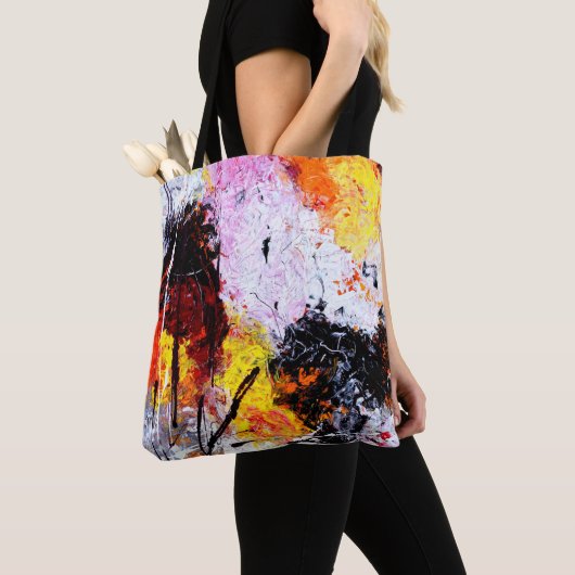 Art Custom All-Over-Print Canvas tas (Dichtbij)