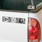 Art Czar - 3-weg Bumpersticker #1 (Op Truck)