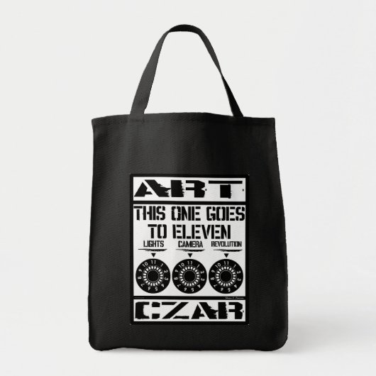 Art Czar Grocery / Canvas tas - Deze gaat naar 11 (Voorkant)
