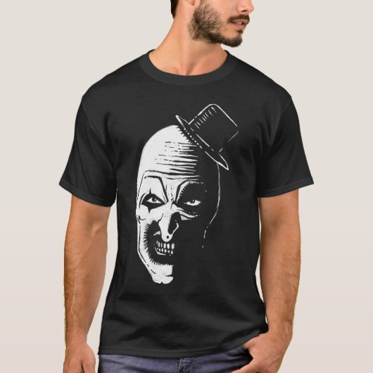 Art de clown de enge t-shirt (Voorkant)