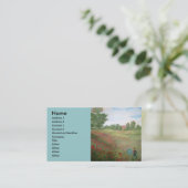 Art Dealer's Visitekaartje (Staand voorkant)