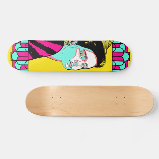 Art Decko Persoonlijk Skateboard (Horizontaal)