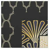 Art Deco 16 inch kussenpanelen Stof (Close Up)