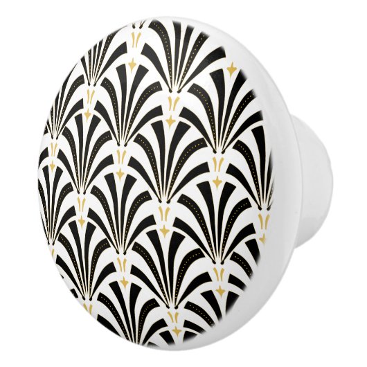 Art Deco 1920-architectuur Keramische Knop (Rechts)