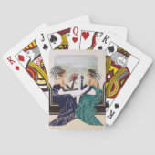 Art Deco 1920: Vrouwen. Speelkaarten (Achterkant)