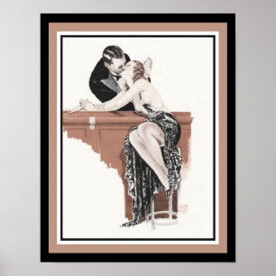 Art Deco 1920's "Cocktail Bar" Poster