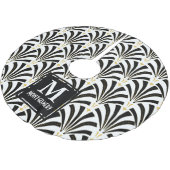 Art Deco 1920s Fans - Persoonlijke familienaam Kerstboom Rok (Gekanteld)