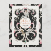  Art Deco 1920s George Barbier Illustratie Briefkaart (Voorkant)