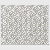 art Deco 1920s Roaring Twenties Fans Cadeaupapier (Vlak)