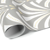 art Deco 1920s Roaring Twenties Fans Cadeaupapier (Rol Hoek)