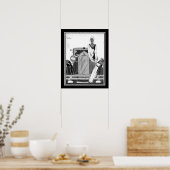 Art Deco 1920s Talbot AD Poster (Keuken)