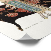 Art. Deco 1922 Illustratie Mode Barbier Poster (Hoek)