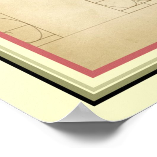 Art. Deco 1922 Mode Illustratie 16x20 Poster (Hoek)