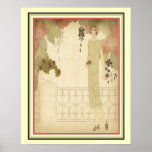 Art. Deco 1922 Mode Illustratie 16x20 Poster<br><div class="desc">Nice,  Art Deco,  Mode Illustratie ca. 1922</div>