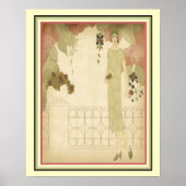 Art. Deco 1922 Mode Illustratie 16x20 Poster (Voorkant)