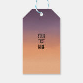 Art Deco 1930s Vrouw in Pet met Chrysler Building Cadeaulabel (Achterkant)