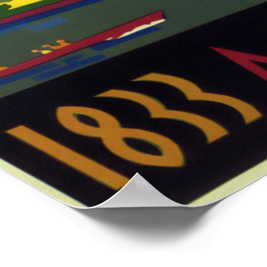  art Deco 1933 Wereldtentoonstelling Poster (Hoek)