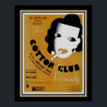 Art Deco 1934 Cotton Club Parade Poster<br><div class="desc">1934,  Art Deco,  muziekcover voor Ill Wind: Cotton Club Parade.</div>