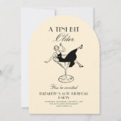 Art Deco 20s  Verjaardag Een tini wat ouder Kaart (Voorkant)