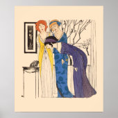 Art Deco 3 Paul Poiret-jurken van Paul Iribe Poster (Voorkant)