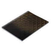 Art Deco 3D illustratie achtergrond Notitieboek (Linkerzijde)