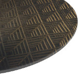 Art Deco 3D illustratie achtergrond Snijplank (Hoek)