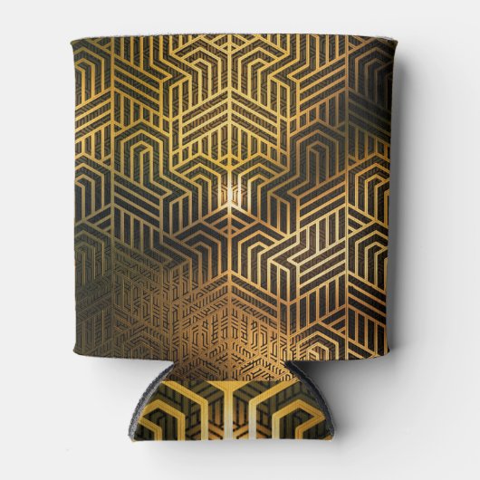 Art Deco 3D Illustratie, Advertentie Wallpaper. Blikjeskoeler (Voorkant)