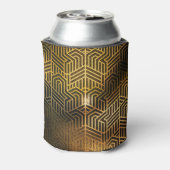 Art Deco 3D Illustratie, Advertentie Wallpaper. Blikjeskoeler (Blikje Achterkant)