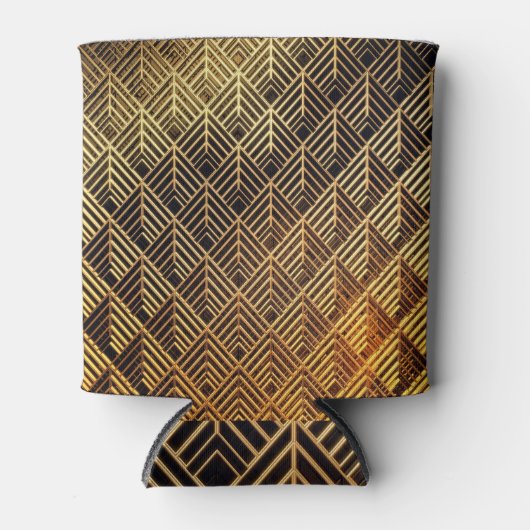 Art Deco: 3D Mode achtergrond. Blikjeskoeler (Voorkant)