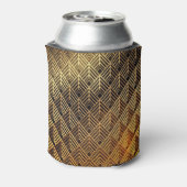 Art Deco: 3D Mode achtergrond. Blikjeskoeler (Blikje Achterkant)