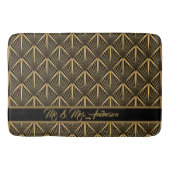 Art Deco aanpassen Badmat (Voorkant)