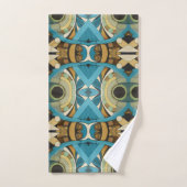 Art Deco Abstract Bad Handdoek (Handdoek)