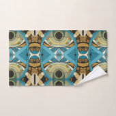 Art Deco Abstract Bad Handdoek (Handdoek)
