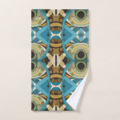 Art Deco Abstract Bad Handdoek (Handdoek)
