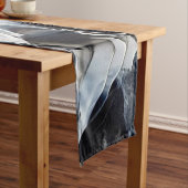Art Deco Abstracte Art Table Runner Korte Tafelloper (Voorbeeld)