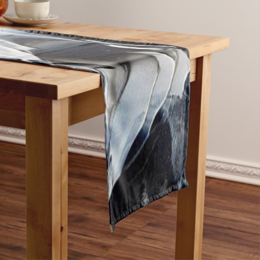 Art Deco Abstracte Art Table Runner Korte Tafelloper (Voorbeeld)
