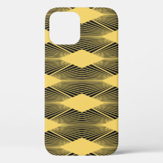 Art Deco Abstracte geometrische achtergrond Case-Mate iPhone Case