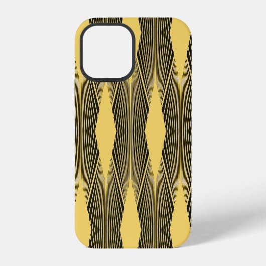 Art Deco Abstracte geometrische achtergrond iPhone Hoesje (Achterkant)