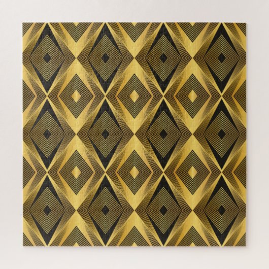 Art Deco: Abstracte geometrische achtergrond Legpuzzel (Verticaal)