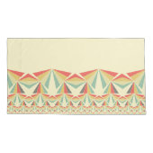 Art Deco Abstracte  piramiden Kussensloop (Achterkant-Links)